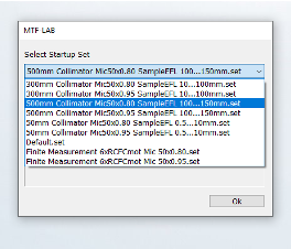 MTF Testing, TriOptics, optical system, measure