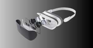 lens in VR headset optics VR headset triplet apochromat lens apochromat triplet lens apochromat lens