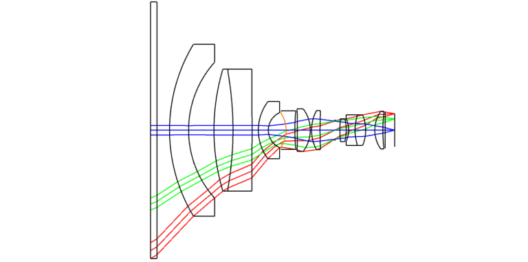 underwater imaging correction lens, underwater imaging camera, correction lens