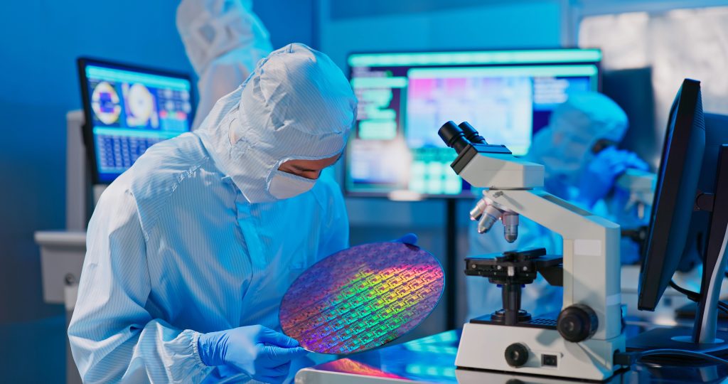 Wafer inspection in the semiconductor manufacturing process