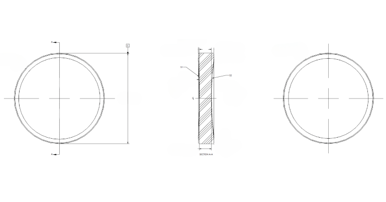 Lithium Fluoride Lenses, LiF lenses, Lithium Fluoride optics, Lif optics