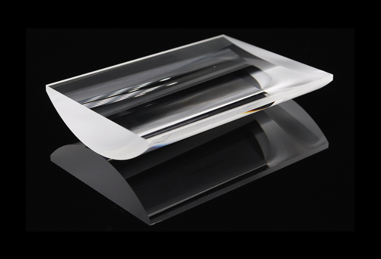 Precision-manufactured large concave cylindrical lenses by Avantier for laser beam shaping.