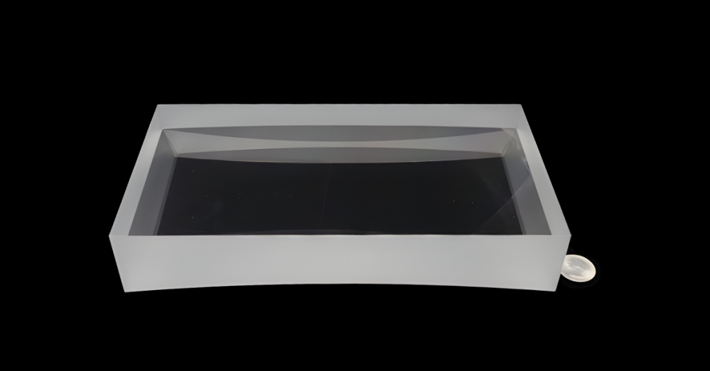 Cylindrical lens measurement, surface profile evaluation, curvature radius precision, Shack-Hartmann wavefront sensor, ISO 10110-5,