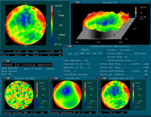 450mm Silver Mirror Surface Figure Analysis
