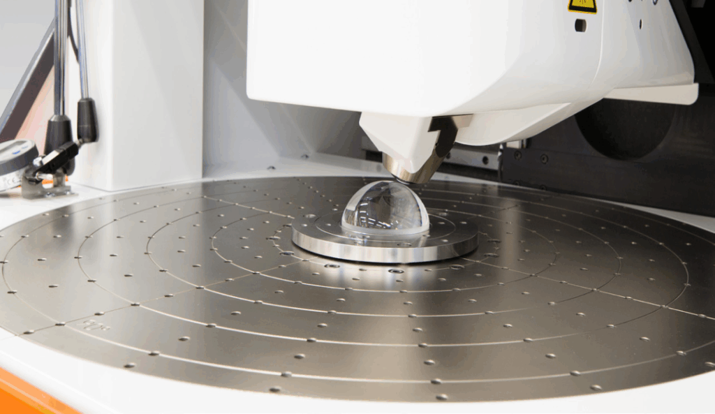 Freeform optical surface profiler, Freeform Optical Measurement, differential confocal vs interferometry, large aperture optical metrology, differential confocal microscopy